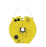 Πάγος εναέριας γραμμής μεταφοράς-Ρομπότ παρακολούθησης