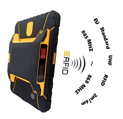 IP67 Industrial Tablet PC με 2D Barcode Scanner QR Code