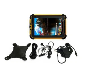 ST907V3.0 1D Laser Barcode Scanner 8 Inch Android 7.1 Os Industrial Tablet PC